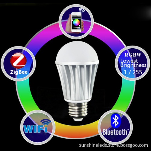 RGB Color and RGBW Color LED Bulb Lamp